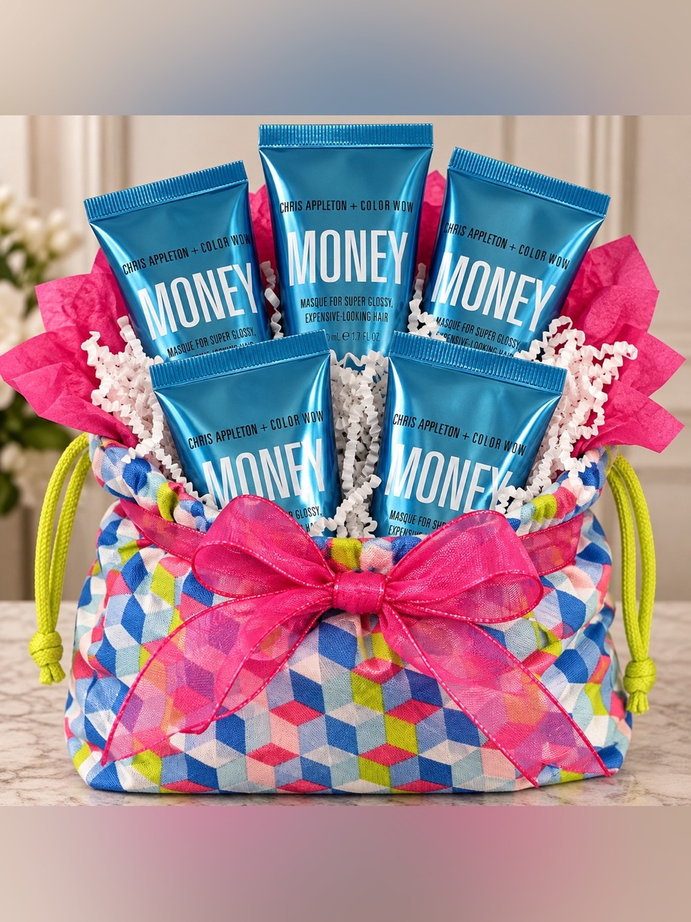 NEW! Color Wow Money Masque 50mL x5 Hair Mask Gift Set 8.5 oz
